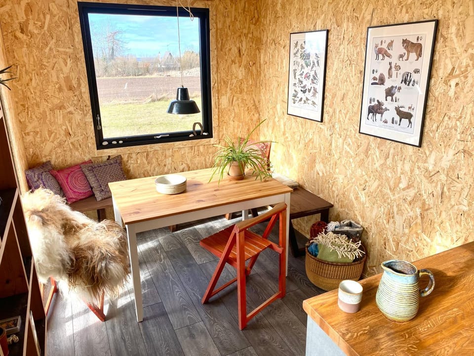 Cozy Tiny House on a farm Farm Stay in Zealand