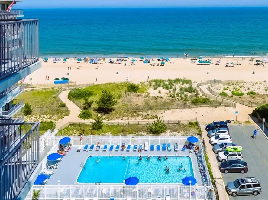 Ocean Front Sea Terrace 209 Heated Pool House in Ocean City