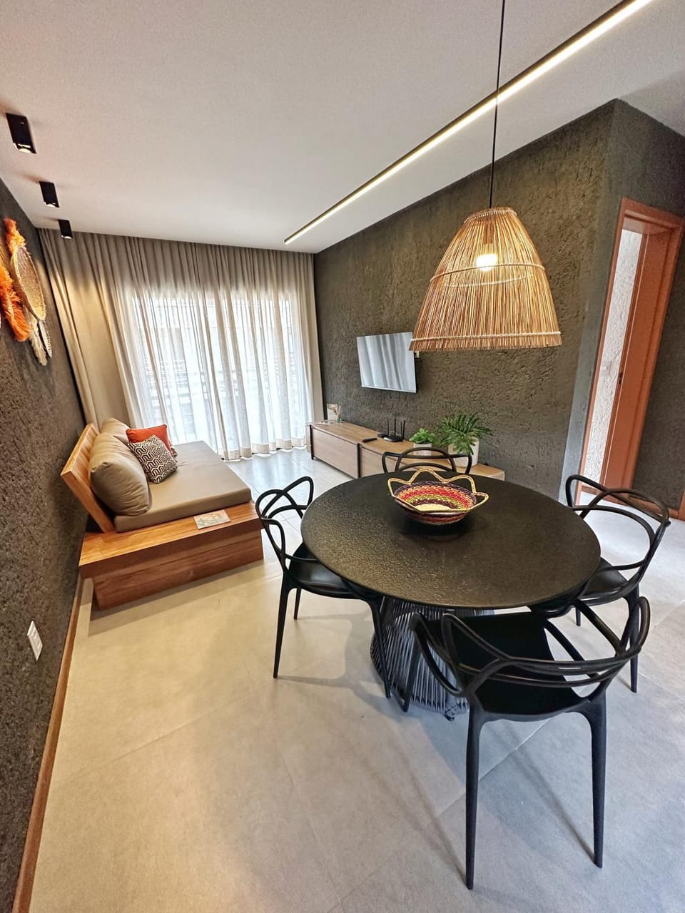 Living room, Dining area