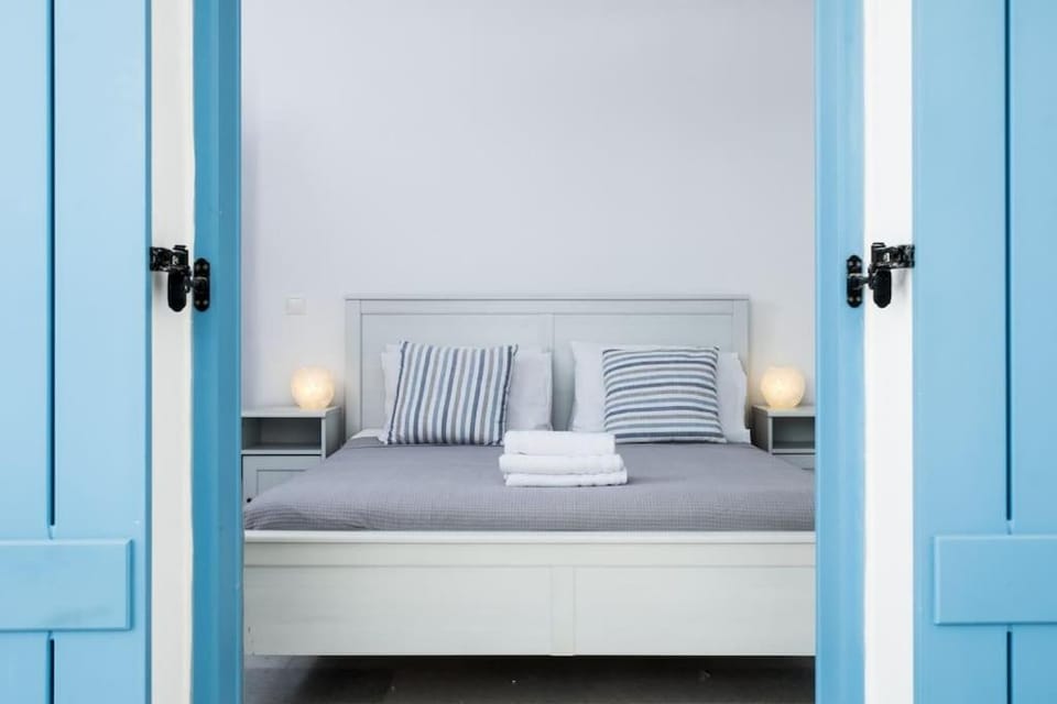 Pergola Paros Cycladic House by the Sea+Pool House in Paros, Greece