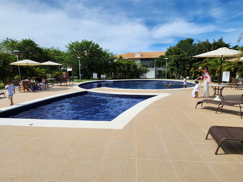 Pool view, Swimming pool, sunbed