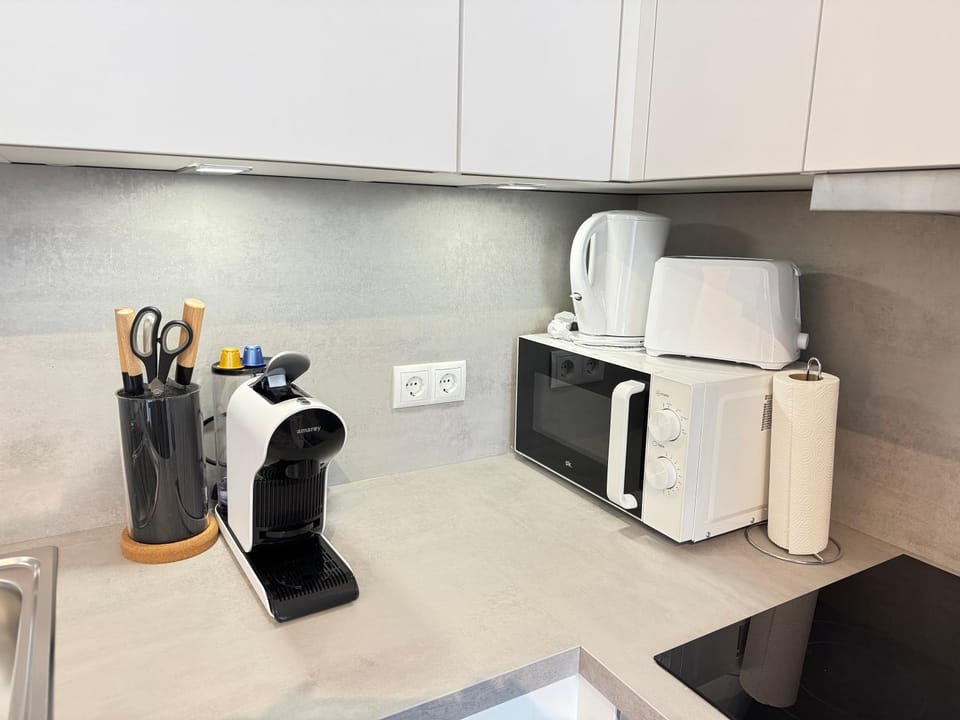 Coffee/tea facilities, Kitchen or kitchenette, toaster