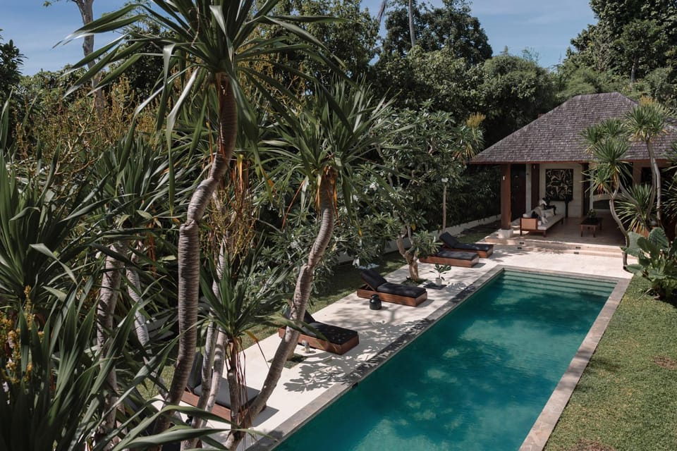 View (from property/room), Pool view, Swimming pool, sunbed