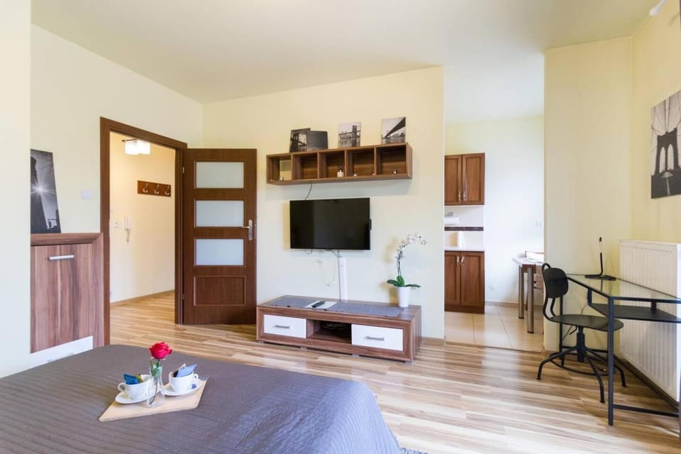 Przytulny apartament z parkingiem blisko Tauron Areny Apartment in Krakow