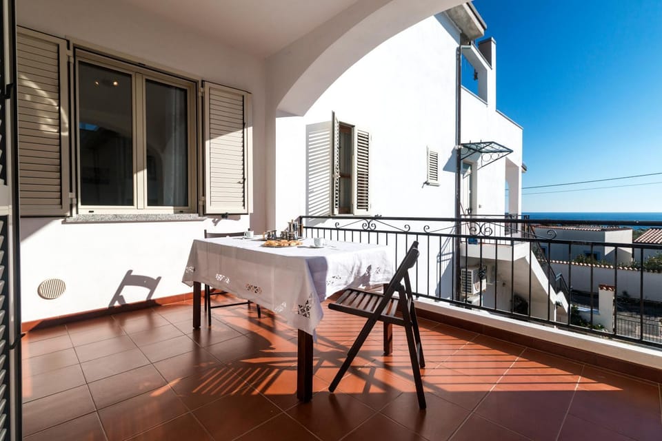 Balcony/Terrace, Dining area, Sea view