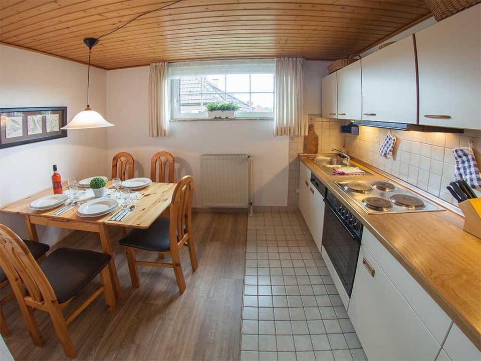Kitchen or kitchenette, Dining area, pet friendly, stove