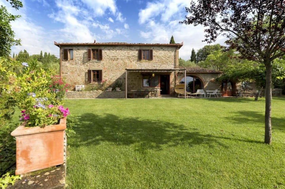 Property building, Spring, Garden view