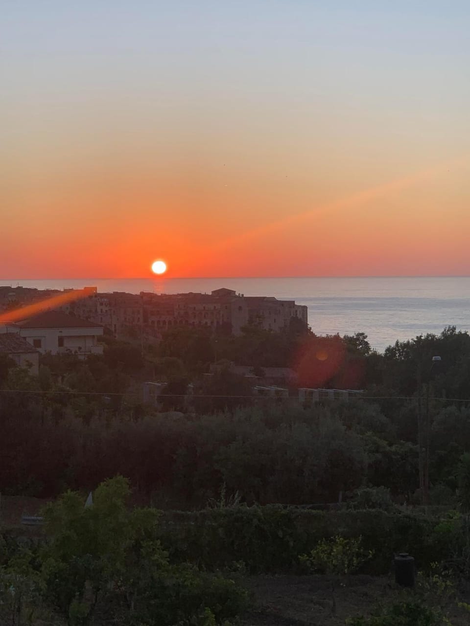 Sea view, Sunset