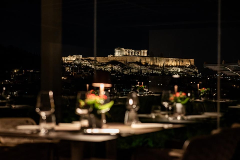 Restaurant/places to eat, Night, View (from property/room)