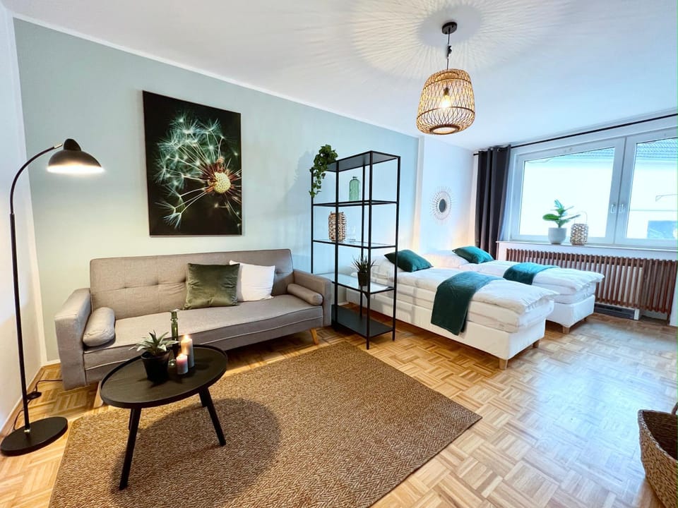 Living room, Bedroom