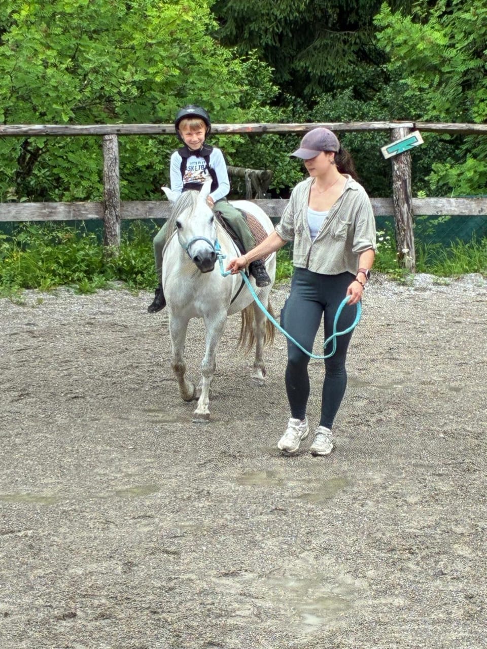 Horse-riding