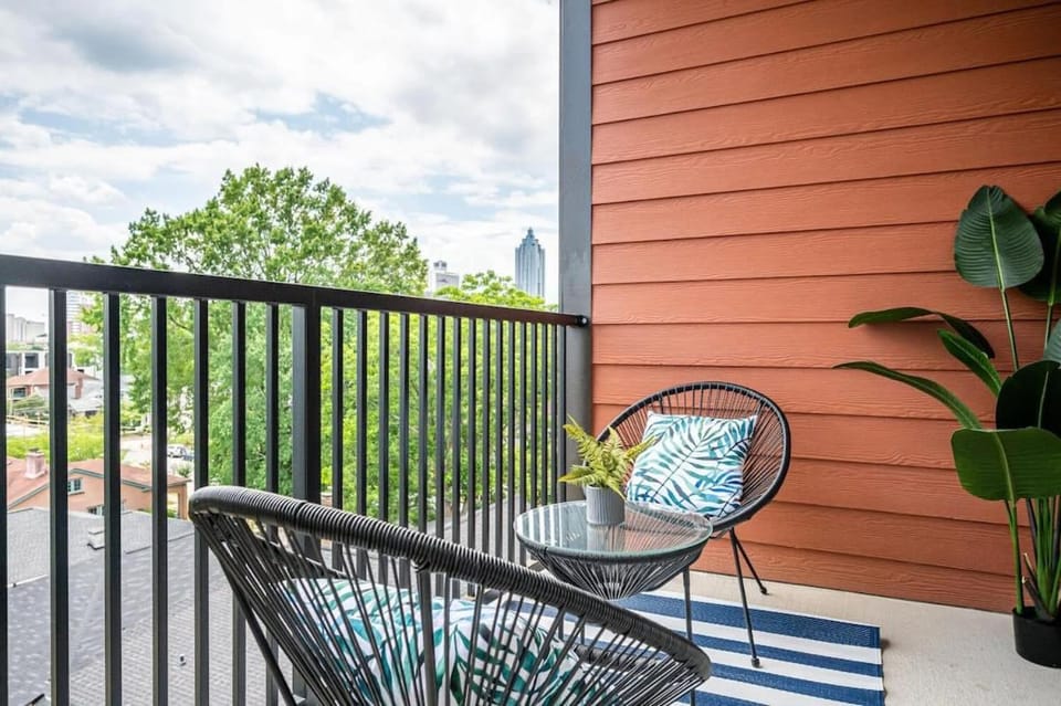 Downtown New Built Roof top balcony City View 525Pkwy408 House in Atlanta