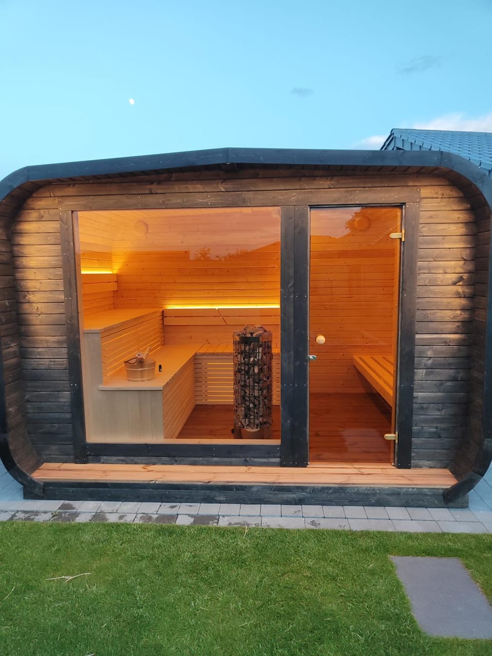 Ferienhaus Devilina mit Sauna am Harkebrügger See House in Lower Saxony, Germany