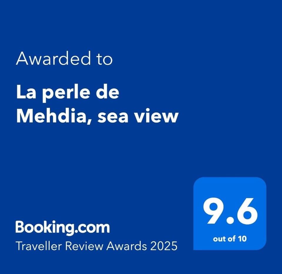 La perle de Mehdia, sea view Apartment in Rabat-Salé-Kénitra