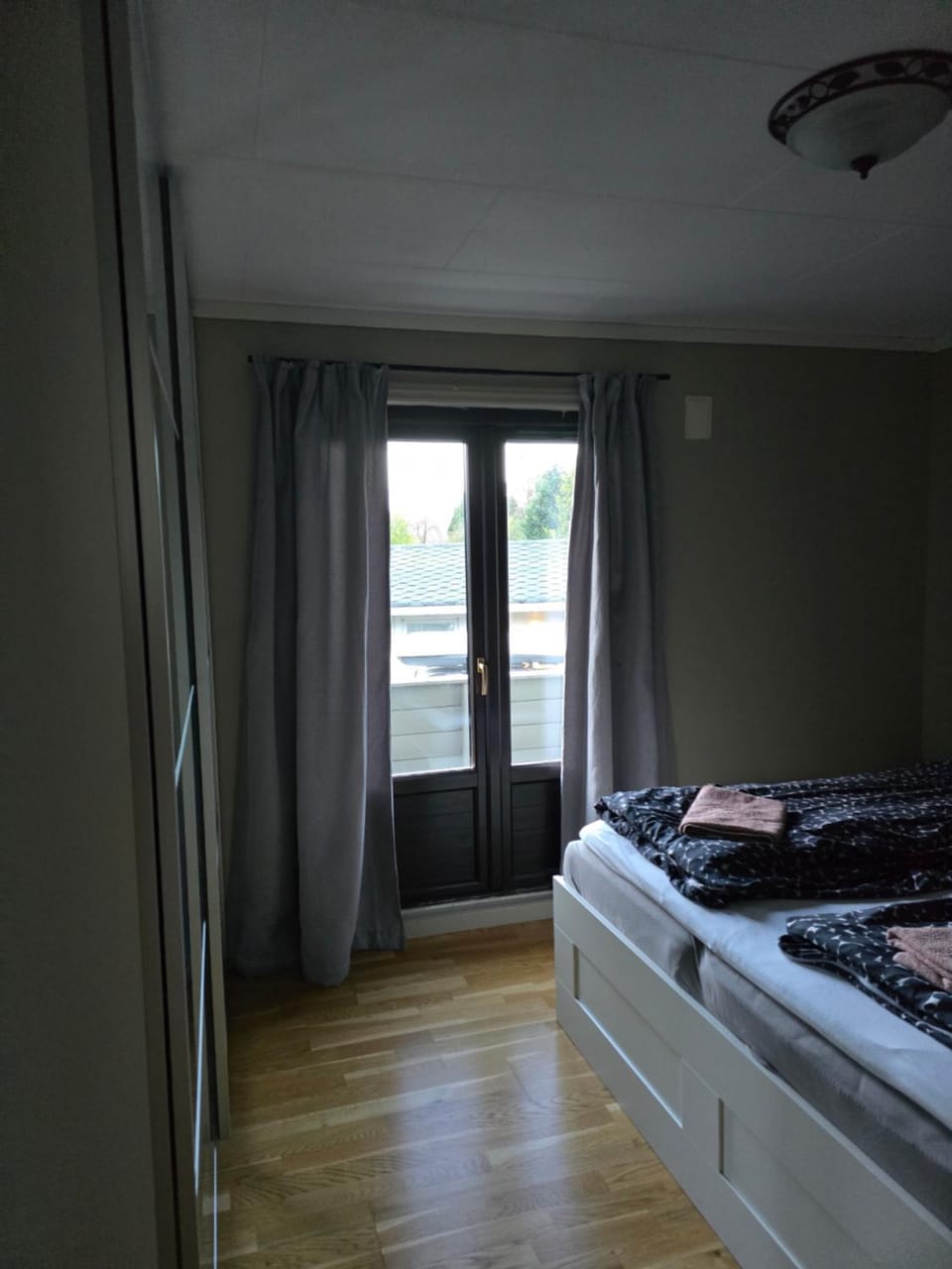 Florvåg -flott utsikt mot byen Villa in Bergen