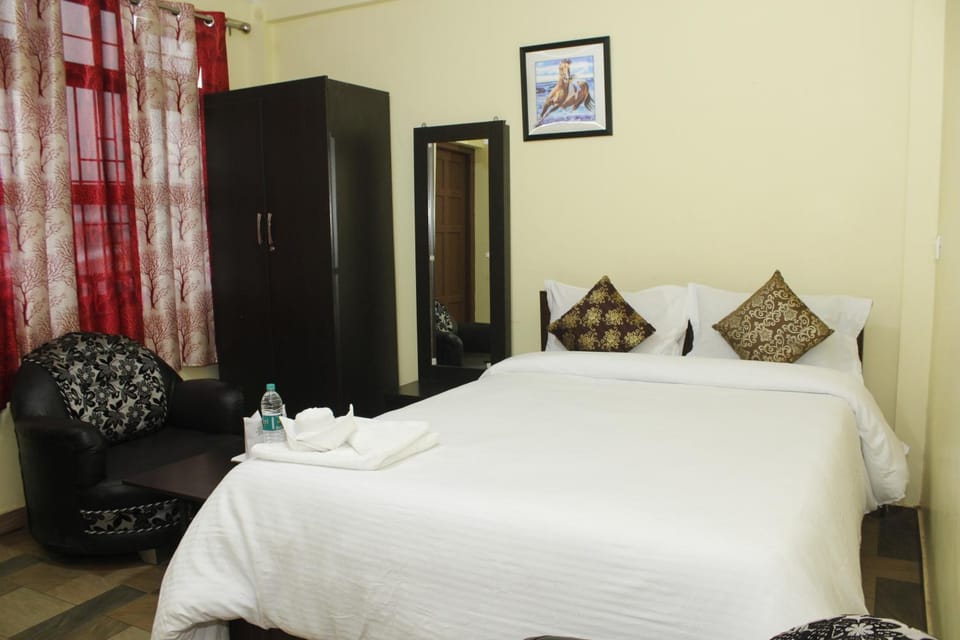 Bed, Bedroom, wardrobe