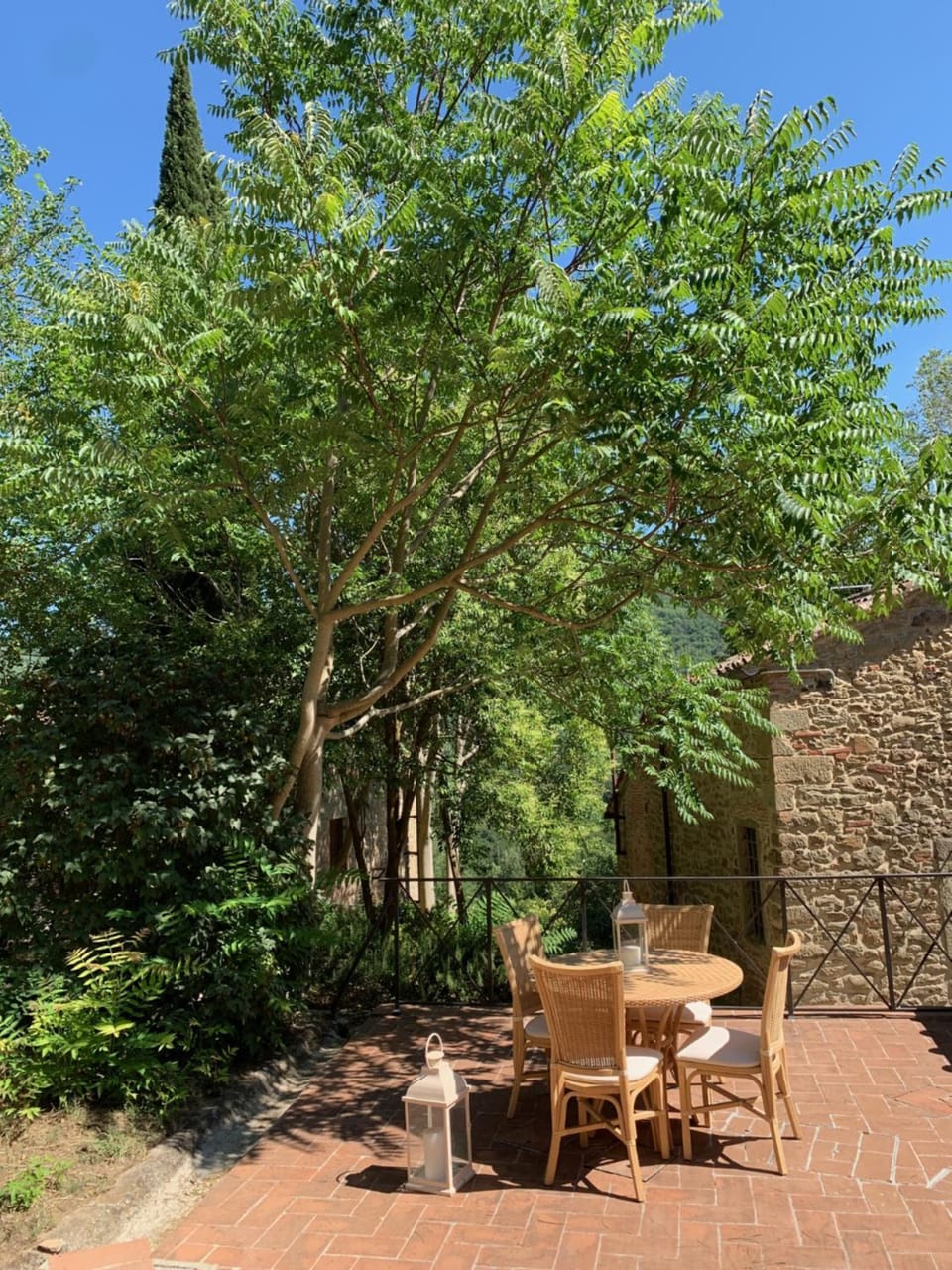 Patio, Spring, Garden, Garden view