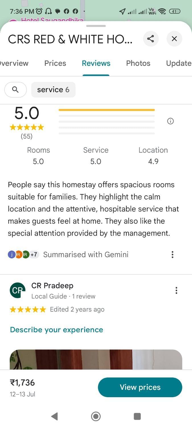 CRS RED & WHITE HOMESTAY Vacation rental in Kerala