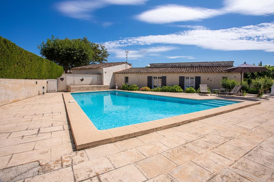 Property building, Living room, Swimming pool