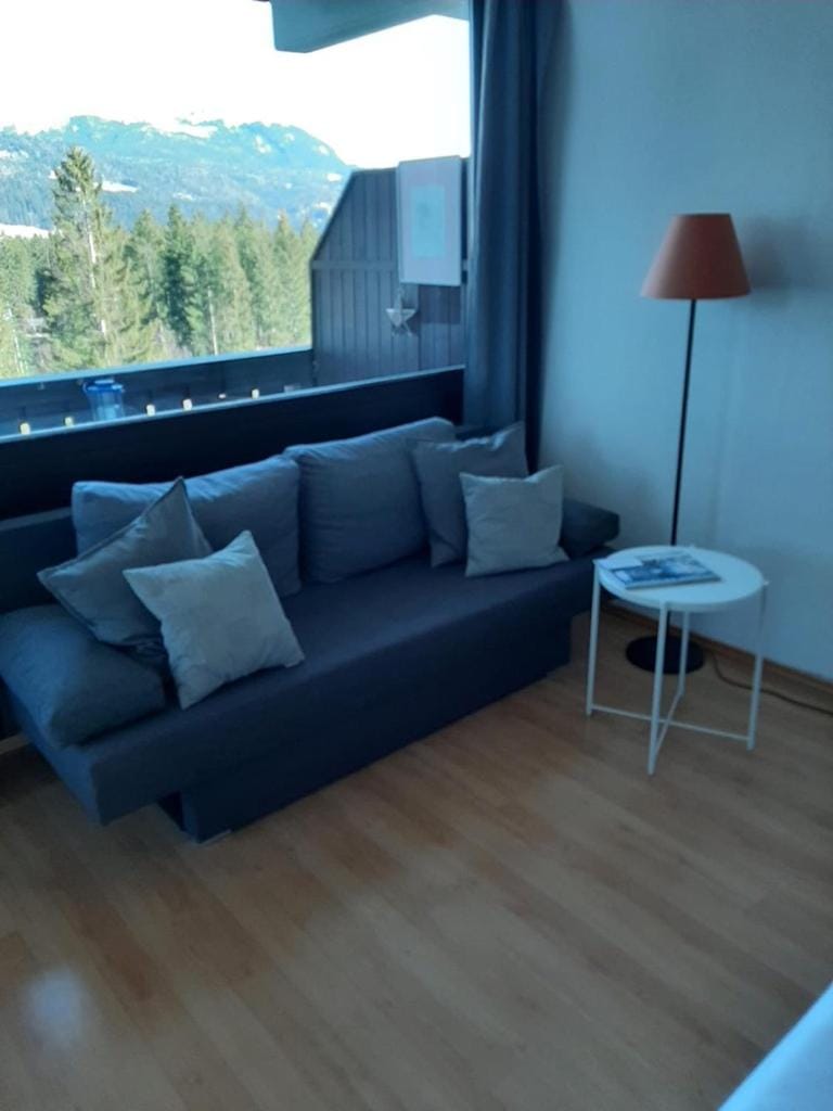 Living room, Seating area, Mountain view