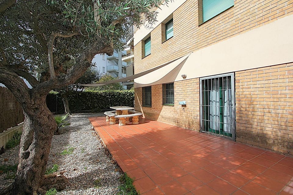 Property building, Patio, Garden view