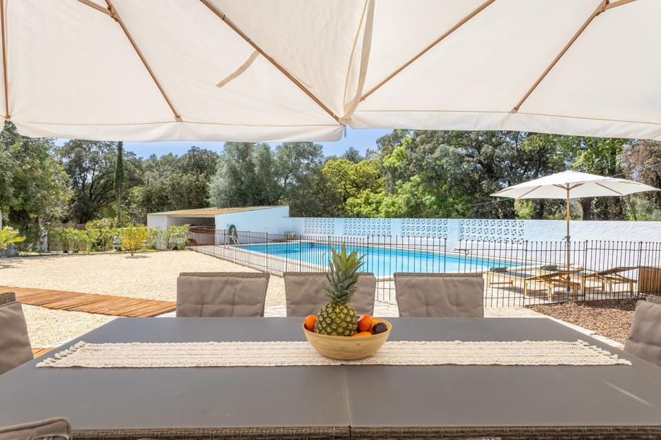 Property building, Living room, Swimming pool