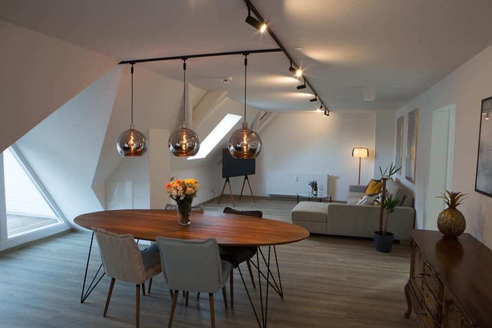 Living room, Seating area, Dining area
