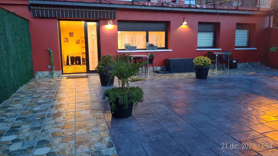 Property building, Patio