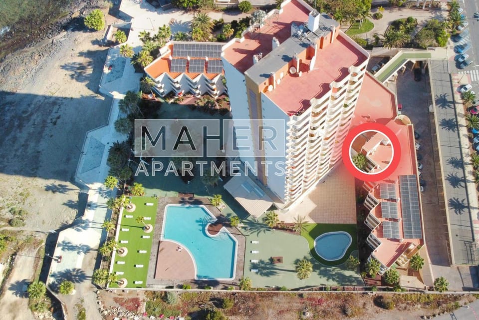 Property building, Beach, Swimming pool