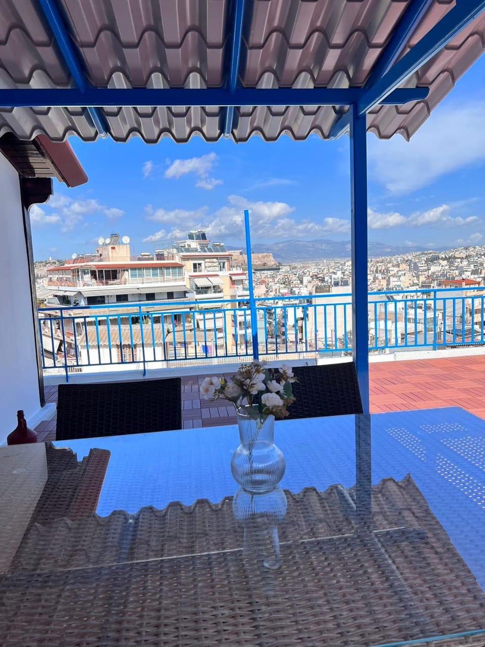 View (from property/room), Balcony/Terrace, Dining area