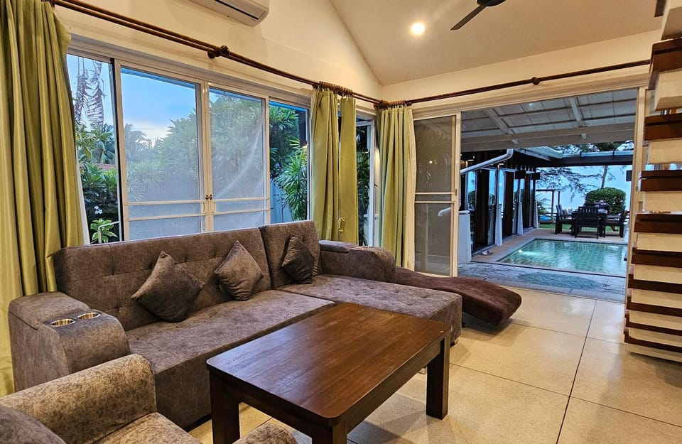 Patio, Living room, Seating area
