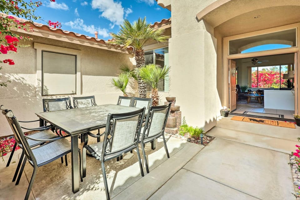Private Pool + Patio: Luxe Palm Desert Retreat House in Palm Desert