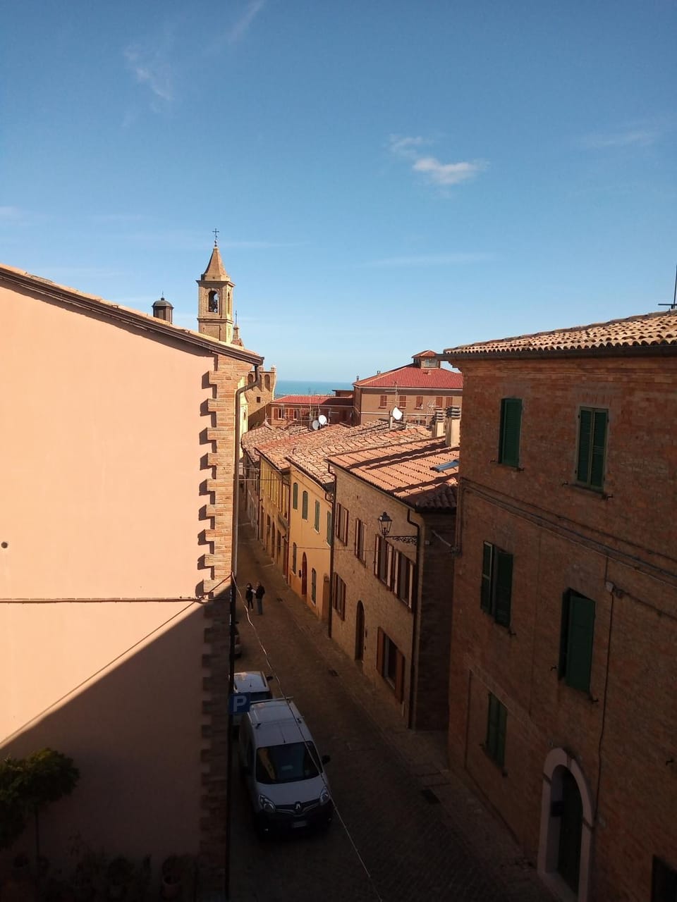 Quiet street view