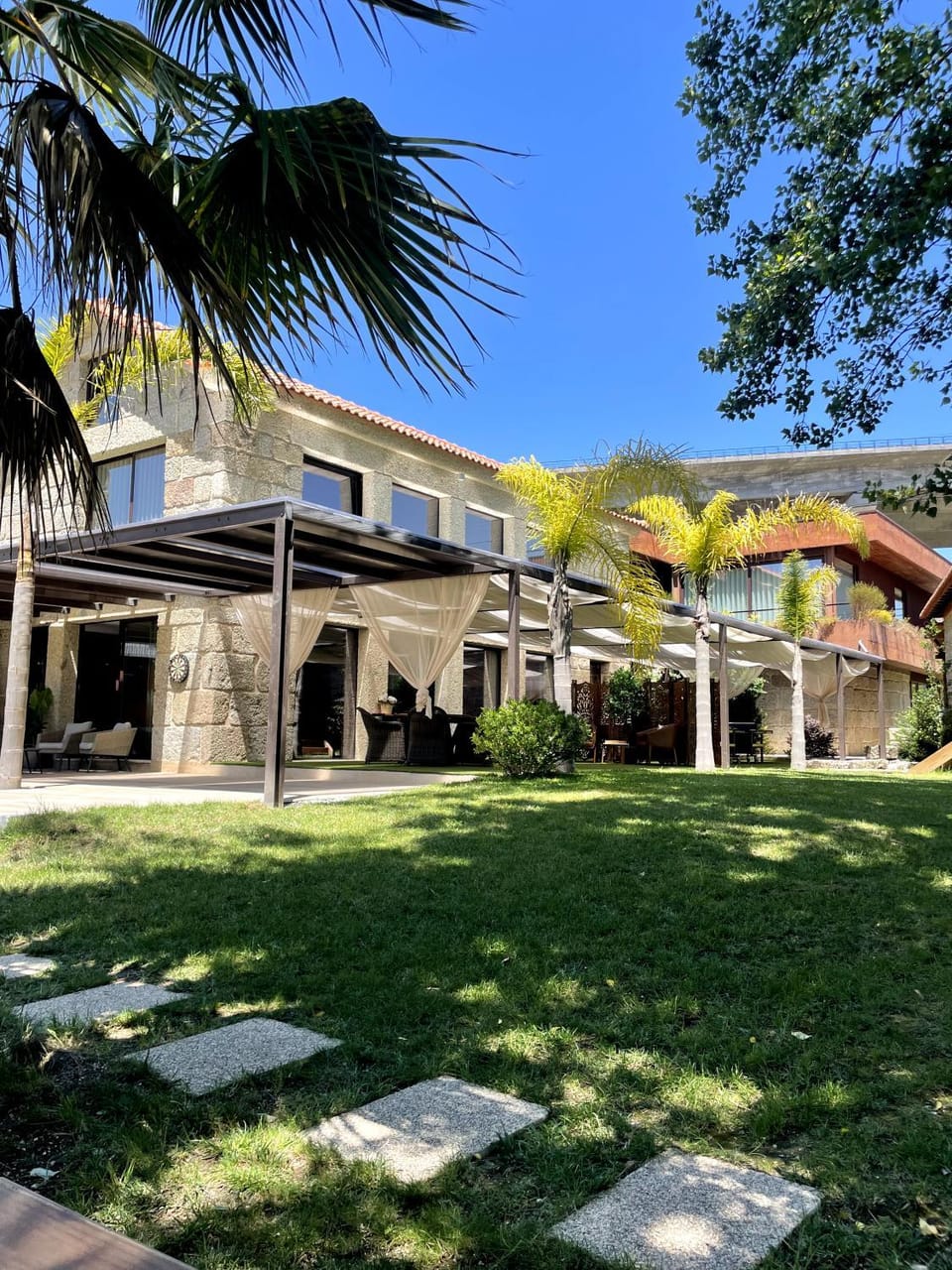 Property building, Off site, Day, Garden