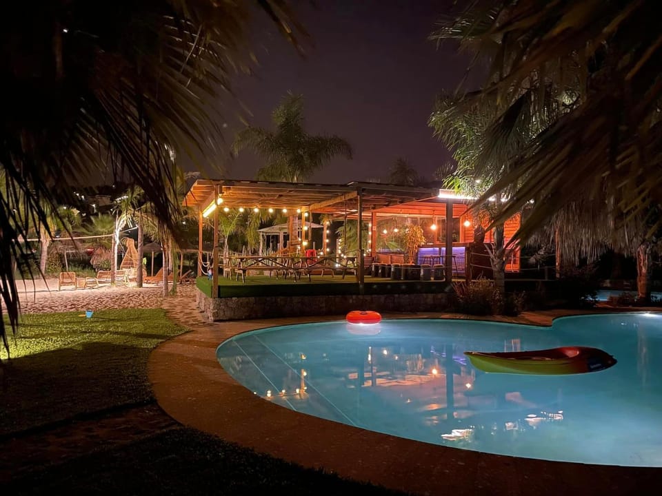 Off site, Night, Garden, Canoeing, Pool view, Swimming pool
