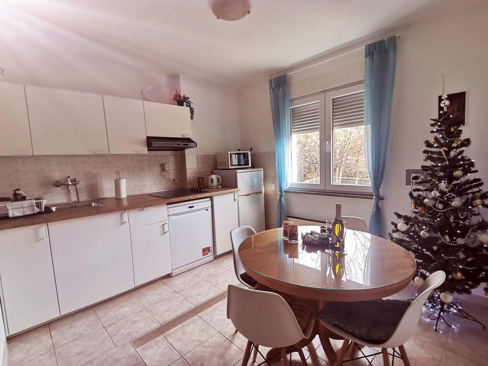 Kitchen or kitchenette, Dining area
