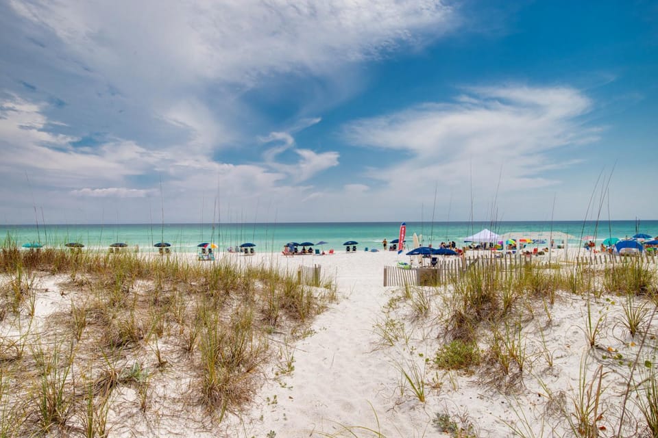 Remarkably Updated 3/2 in Seagrove Highlands - Gulf Views Sleeps 9! House in South Walton County