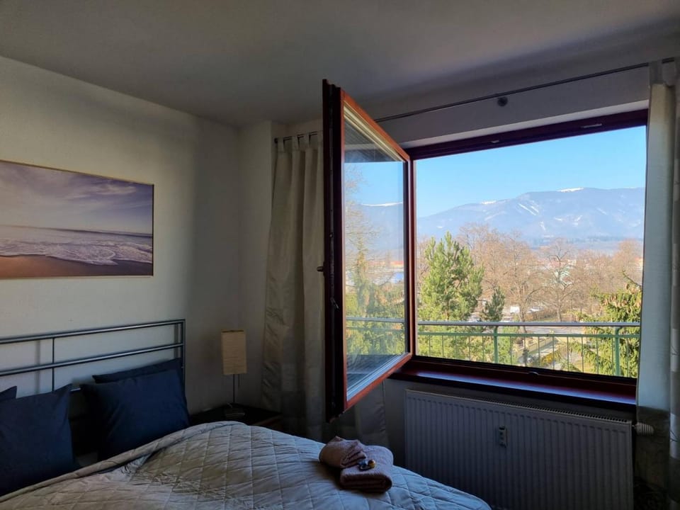 Bedroom, Mountain view