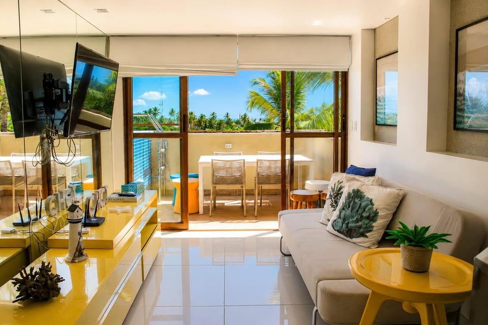 Penthouse with Private Pool | Beachfront | Ocean View | Barra Bali | Destino BSM 417 Apartment in State of Alagoas, Brazil