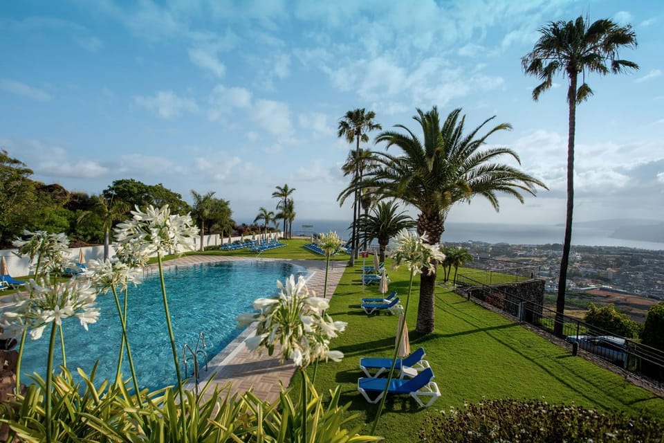 Garden, View (from property/room), Sea view, Swimming pool