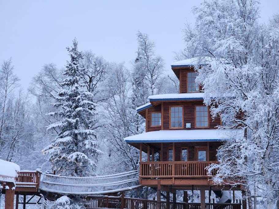 The Eagle's Nest Treehouse Cabin Cabin in Alaska