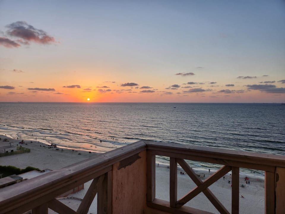 Sea view, Sunset