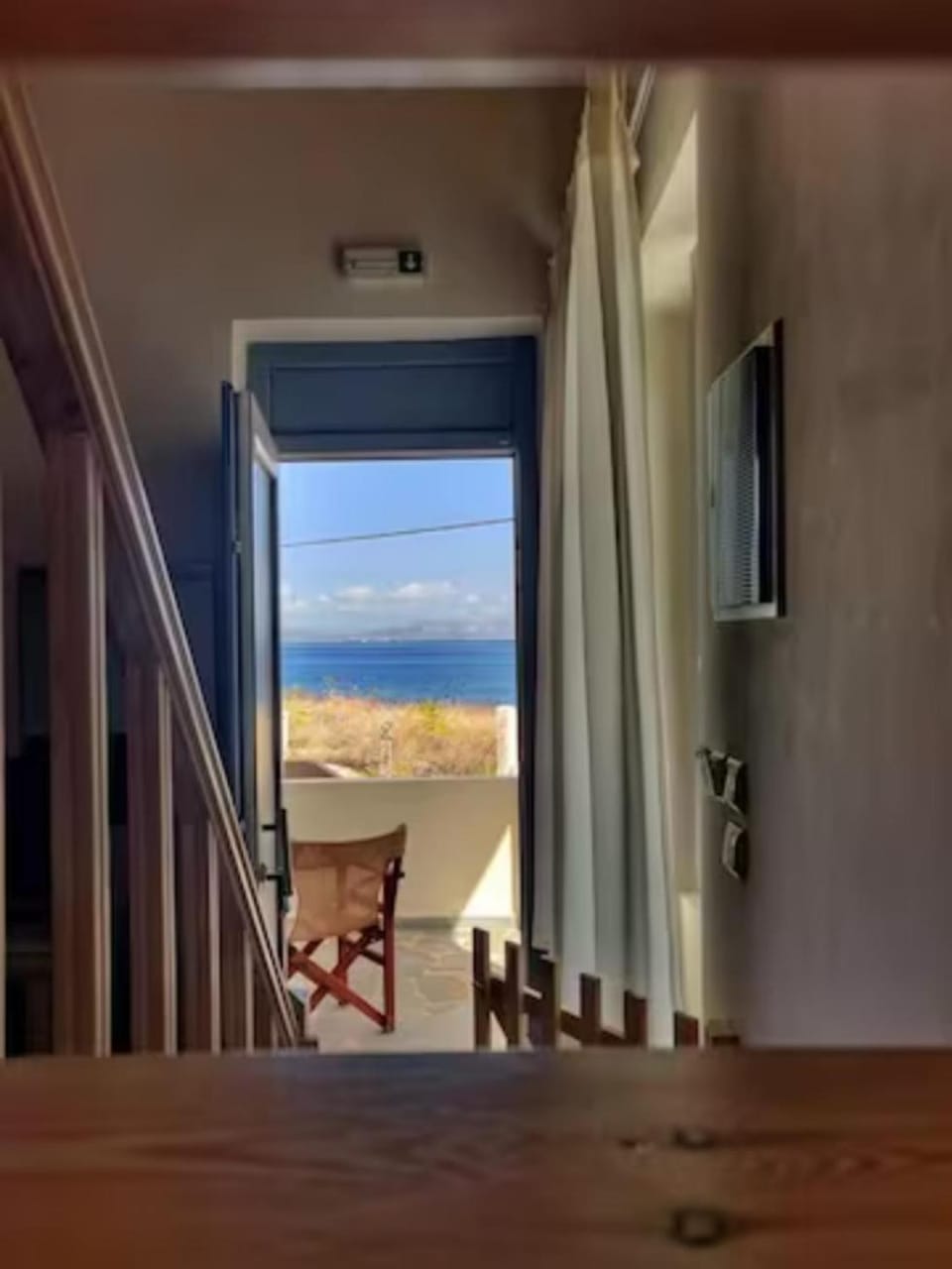 Bedroom, Sea view