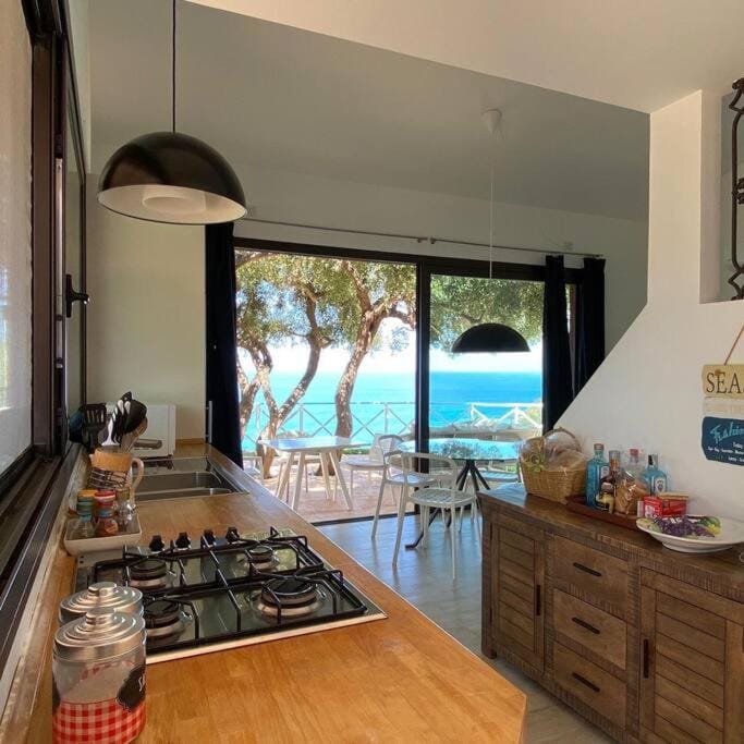 Natural landscape, Dining area, minibar, stove