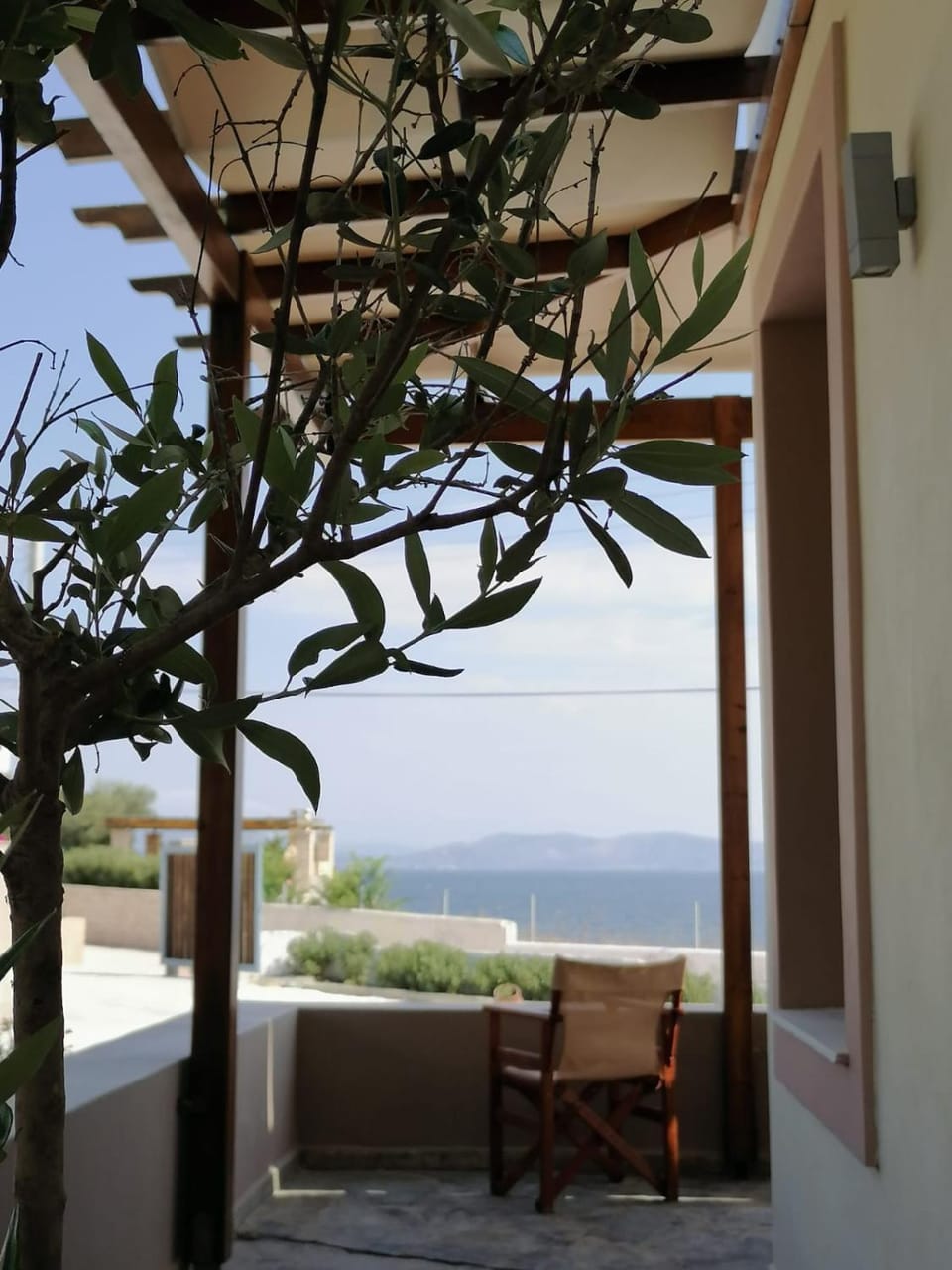 Patio, Day, Natural landscape, View (from property/room), Balcony/Terrace, Sea view