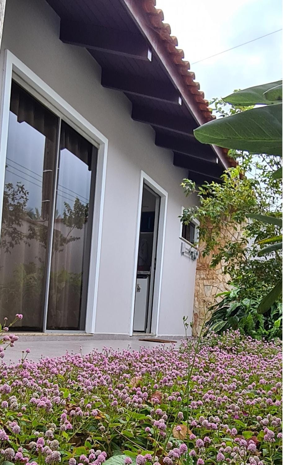 Property building, Garden view