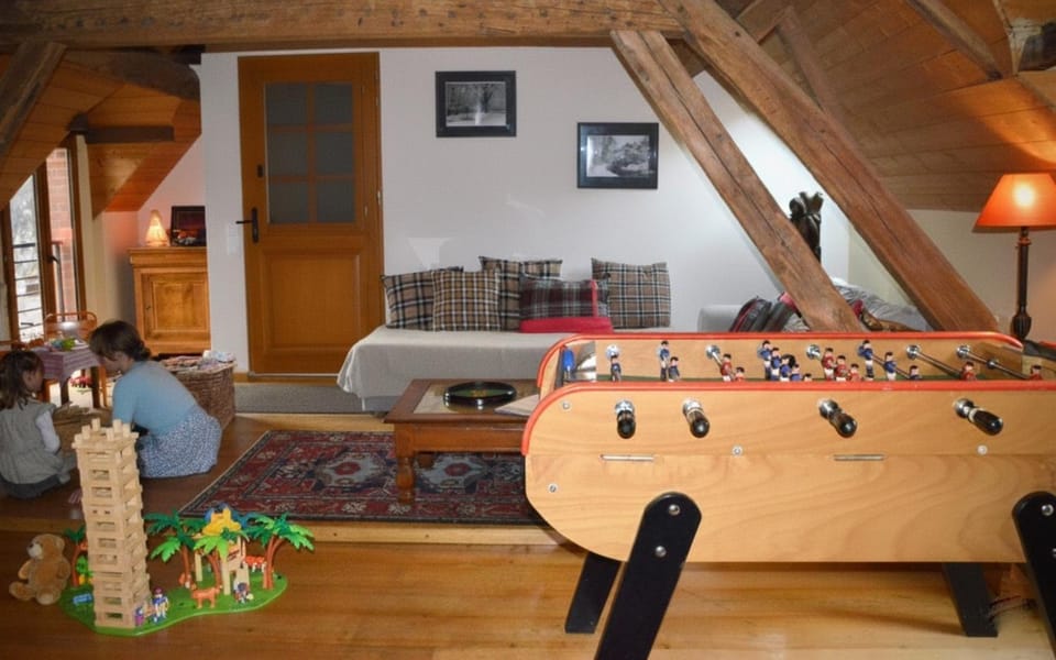Children play ground, Game Room, Coffee/tea facilities, Garden view, River view, internet