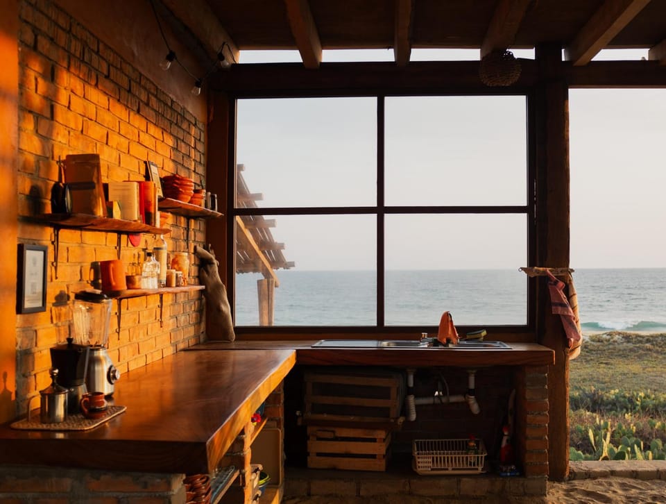 Natural landscape, Kitchen or kitchenette, Kitchen or kitchenette, Sea view