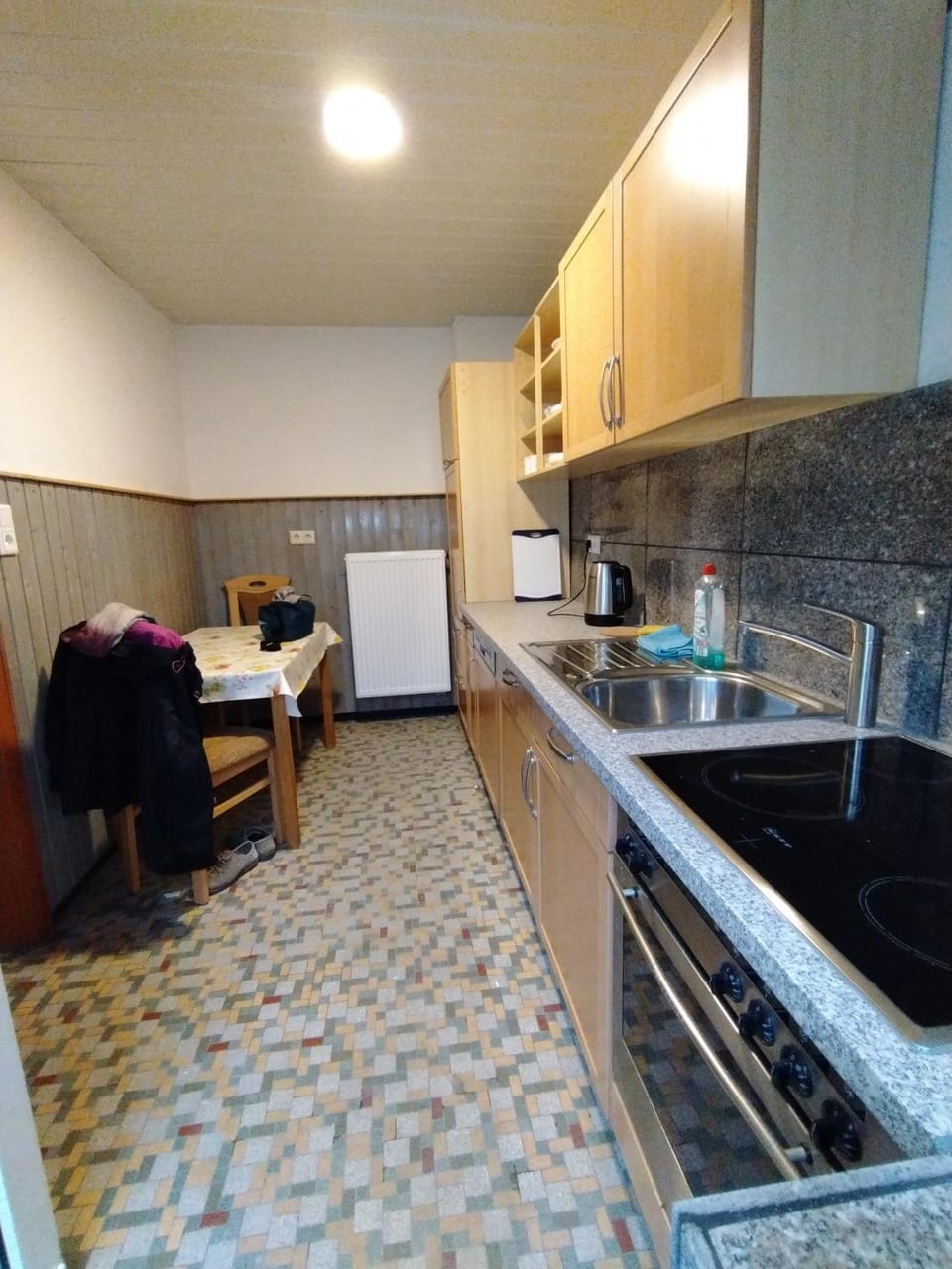 Kitchen or kitchenette, kitchen