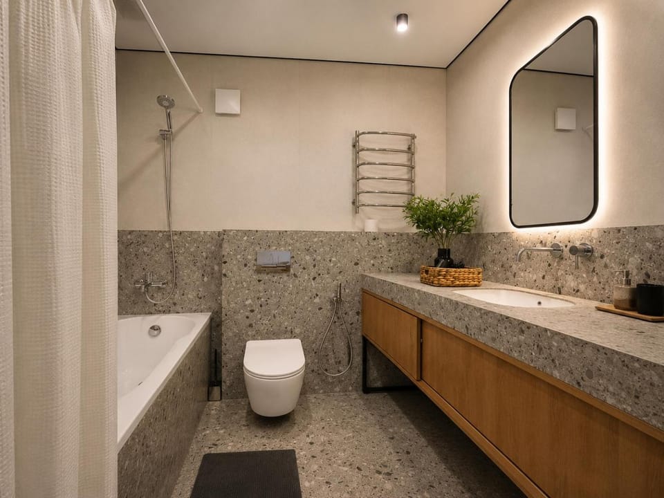 Toilet, Bathroom, Bath